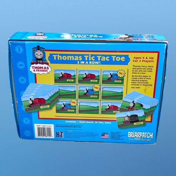 Vintage 2004 Thomas & Friends Tic Tac Toe Game COMPLETE - Picture 5 of 6